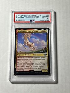 Shadowfax Lord of Horses #227 PSA 10 GEM MINT 2023 MTG Lord of the Rings