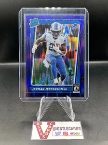 Panini Donruss Optic 2021 Jermar Jefferson clasificación novato púrpura shock Prizm #296 - Imagen 1 de 3