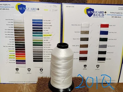 Sunguard, Tex 210 Outdoor Threads, Chemical & UV Resistance, 8 oz. Spool - Image 1 of 4