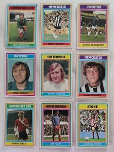 Topps Bazuka Mitte 70er Jahre Fußball Karten beide blau & rot Rückseite - Bild 1 von 6