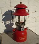Vintage 1957 Coleman 200A Red Lantern Very Nice 8-57