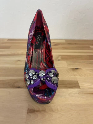 Zapatos de cuña Iron Fist Havana Breeze para mujer EE. UU. Peep Toe plataforma - talla 5 Foto 1 de 2