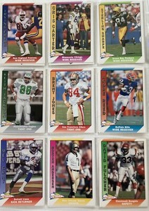 NFL 1990-91 Pacific Cards.  45 Card Lot Loaded With Hall Of Fame Players