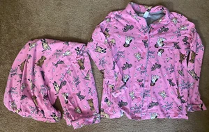 Youth Girls Pillow Talk Multi-Color Long Sleeve Pajama Set Puppy Lovers Size S - Picture 1 of 3