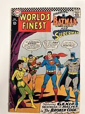 World's Finest #164 (1967) Superman/Batman, Genia App. Mid Grade Silver Age DC