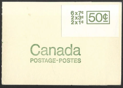 Canada - Booklet BK68b Cover