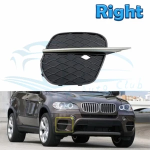 For BMW X5 E70 LCI 2011-2013 p Right Fog Light Frame Fog Light Grille Trim - Picture 1 of 6
