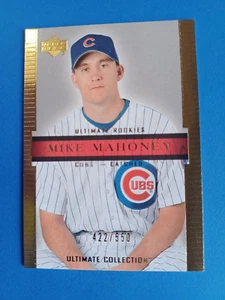 2002 ULTIMATE COLLECTON MIKE MAHONEY #66 RC ROOKIE #422/550 CHICAGO CUBS - Picture 1 of 2