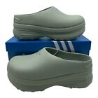 Adidas Adifom Stan Smith Mule Silver Green Women’s Sz 10 Slides IE7053 Sneakers