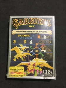CARNIVAL SEGA CBS COLECO VISION PAL GERMAN NUOVO SIGILLATO - Imagen 1 de 8