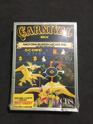 CARNIVAL SEGA CBS COLECO VISION PAL GERMAN NUOVO SIGILLATO - Immagine 1 di 4