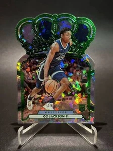 2023-24 Panini Crown Royale GG Jackson Green Cracked Ice 19/21 Rookie Grizzlies - Picture 1 of 3