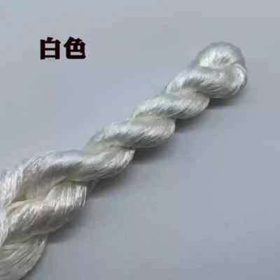 100%mulberry silk,hand-dyed wrapping velvet flowers Twistless silk floss/thread - Image 1 of 4