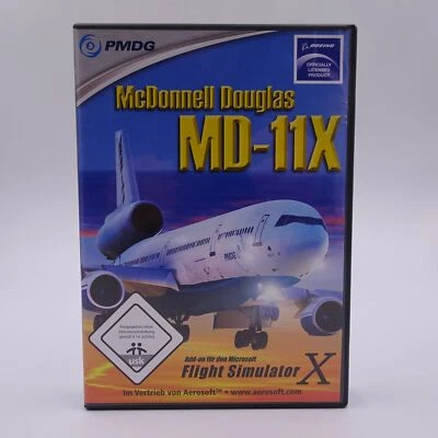 McDonnell Douglas MD-11X PC Spiel Game Microsoft Flight Simulator X Add on - Bild 1 von 3