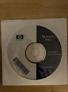 HP Deskjet 3820 Printer Software Disc ONLY C8952-61005 Windows XP Mac OS 9 - Picture 1 of 2