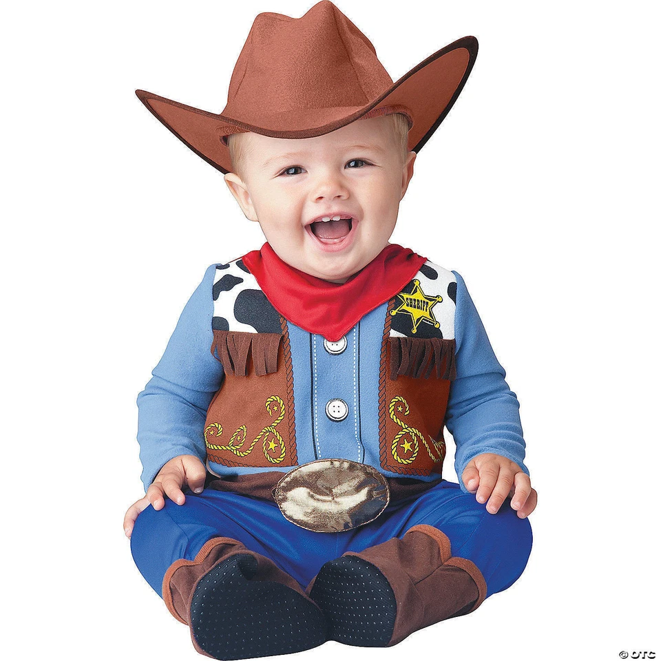 Wee Wrangler Cowboy Costume Infant 12-18 Months InCharacter Pretend Play