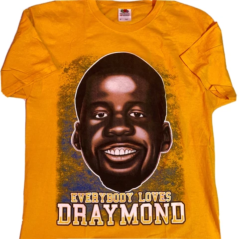 Draymond Green T Shirt Mens Size Small Golden State Warriors Y2K 2000s Used Cover