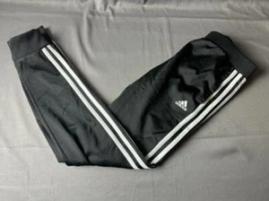 Adidas Boys Black and White Athletic Pants Size 14 nb - Picture 1 of 4