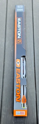 6 Pack Easton 6.5mm Hunter Match Grade 500 Acu-Carbon Arrows 2" Vanes & Inserts - Image 1 of 4