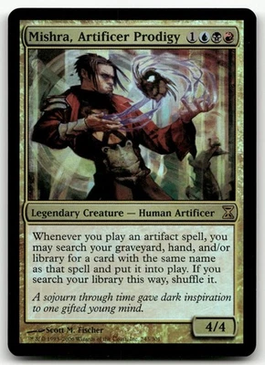 Mishra, Artificer Prodigy #243 (Foil) (NM) Time Spiral TSP Magic MTG - Image 1 of 2