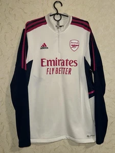 Seltene Arsenal London 2022-2023 Training Fußball Jacke Größe L Herren Adidas - Bild 1 von 14