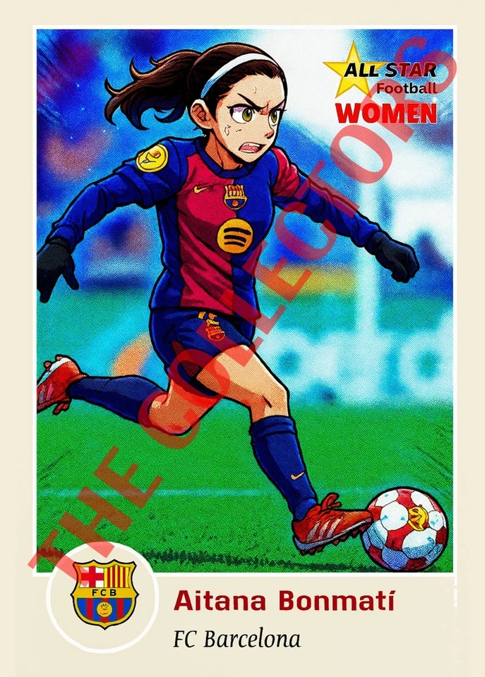 AITANA BONMATI FC BARCELONA 2025, MANGA COLLECTION. /50 - Imagen 1 de 2