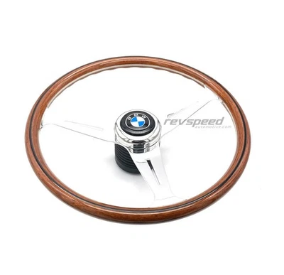 Volante de madera BMW Serie 3 E9 E3 NARDI con kit Boss 390 mm 15,35" RARO Foto 1 de 4