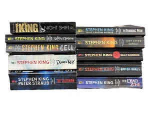 Lot 10 STEPHEN KING Horror Collection Paperback - Picture 1 of 1