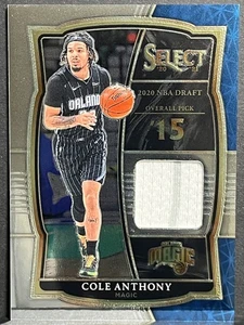 Baloncesto Panini Select 2020-21 Cole Anthony RC Draft Selections #DS-COL Magic - Imagen 1 de 2