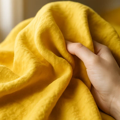 Linen Fabric by the Yard – Soft, Breathable Cloth for Sewing & DIY Projects - Image 1 of 4