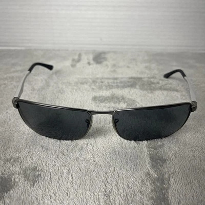 Очки солнцезащитные Ray-Ban, поляризованные линзы, RB 3498 029/82 3P, 61-17-135, темно-серые - Изображение 1 из 4