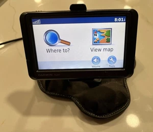 Garmin Nuvi 255W Black GPS Navigation For Car With Dashboard Mount Bundle - Picture 1 of 6