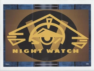 1996 Skybox Babylon 5 Nightwatch Poster Night Watch #P8 1i3 - Picture 1 of 3