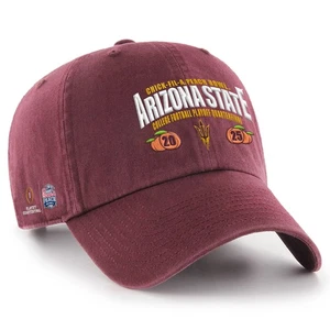 Men's '47 Maroon Arizona State Sun Devils College Football Playoff 2025 Peach - Picture 1 of 3