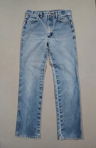 VINTAGE Wrangler Jeans Men Cowboy Cut 30x32 Straight boot USA Made Work Wear - Picture 1 of 9