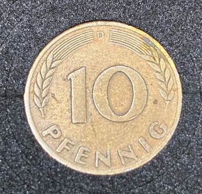 1949 - D - 10 Pfennig - BANK DEUTSCHER LÄNDER - Image 1 of 3