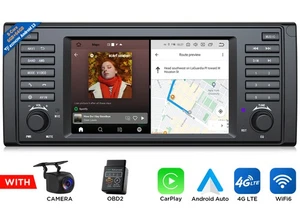 For BMW E39 E39X6S Android 13 Octa Core 6+64 Car Stereo Radio GPS CarPlay 4G LTE - Picture 1 of 22