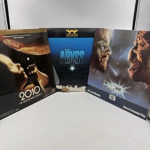 Sci-Fi Fantasy Laser Disc Lot Enemy Mine/ 2010/The Abyss Widescreen Extended - Bild 1 von 16