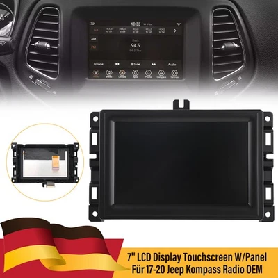TDO-WXGA0700K00033-V2 LCD Pantalla Táctil Repuesto Para JEEP Compass 2017-2022 - Imagen 1 de 4