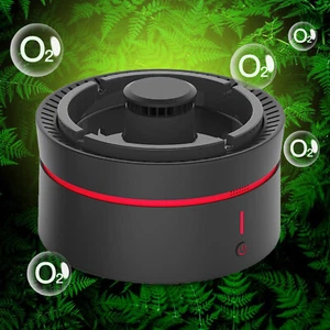 Smokeless Ashtray USB Smoke Free Portable Clean Purifier Air Home Office Black - Picture 1 of 12