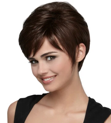 Peluca Bob apilada de TRESSALLURE, *TODOS LOS COLORES* ¡Amigable con el calor! Gorra de trama, NUEVA Foto 1 de 4