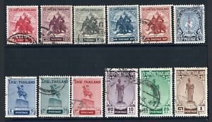 Thailand 3 used set 1955 kings celebrities to identify