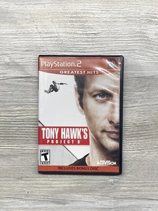 Tony Hawks Project 8 PlayStation 2 Ps2 - W/Bonus Disc! CIB & Excellent Condition - Picture 1 of 7