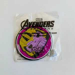 Avengers Endgame Iron Man & Thanos Coaster Set Marvel Collectors Corp Funko, New - Picture 1 of 6