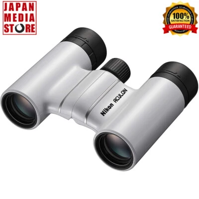NIKON Binoculars ACULON T02 8x21 White Roof Prism Travel Sport ACT028X21WH - Image 1 of 4