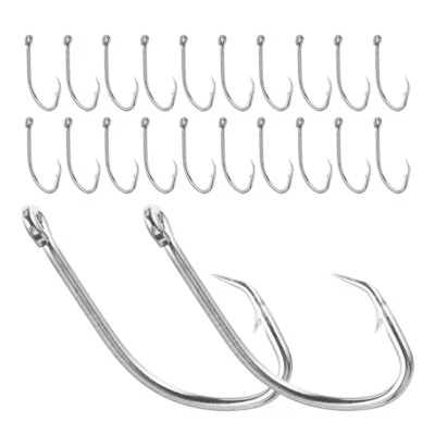  50 Pcs Angeln Haken Angelhaken Entferner Salzwasser-Angelhaken Angelhaken-Set - Bild 1 von 4