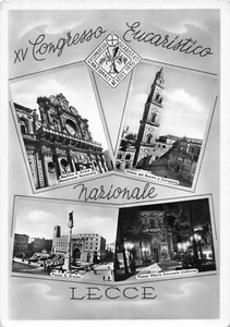 A812) XV CONGRESSO EUCARISTICO NAZIONALE LECCE 4 VEDUTINE - Picture 1 of 2