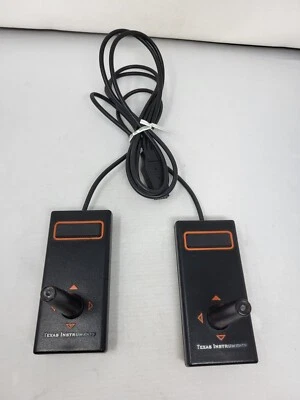 Texas Instruments Wired Remote Control Joysticks PHP1100 Untested - Image 1 of 4