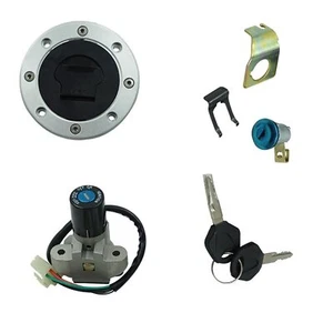 Ignition Switch Gas Cap Set For Suzuki  GS500 2004-2009 GS500F 2004-2006 2008 - Picture 1 of 5
