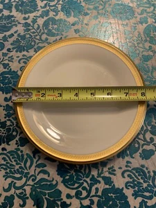 Lenox Aristocrat Heavy Gold Trim Salad Plate :: Unused - Picture 1 of 3